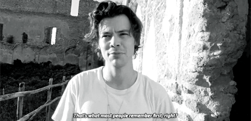 tstylesgifs:Harry on his earliest memory for Gucci Memoire d’une Odeur campaign.
