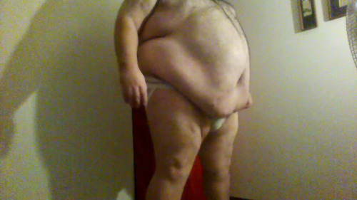 zionchubby14: So I have some videos to sell!  This is one of Fatty in a small jock showing off his b