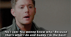 martyrdean:  dean praising himself  (*≧∀≦*)