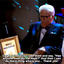 tgpgifs:This is all garbage that I have no real use for! That’s right. Welcome to being human, buddy