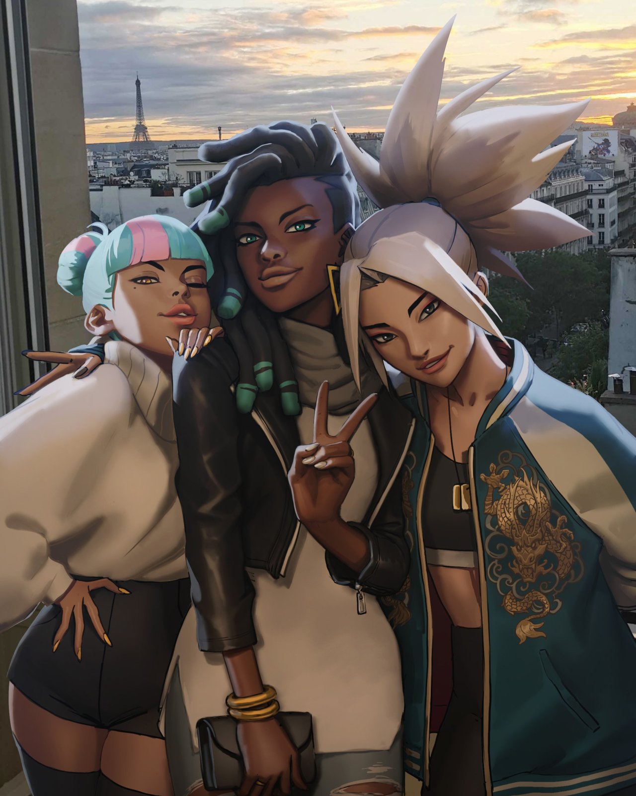 True Damage related memes this time. Qiyana and her Louis Vuitton shades  and Lucian just showing off Senna.