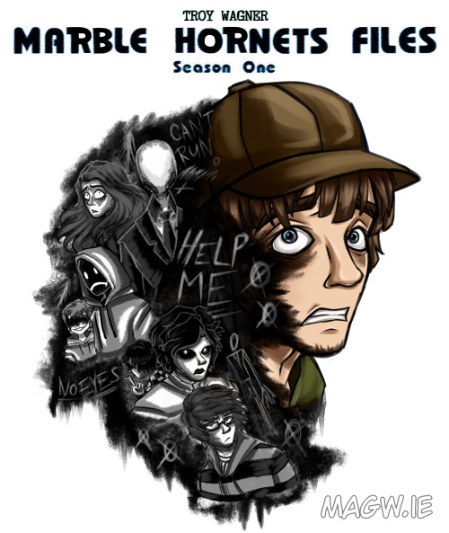 Marble Hornets in Walten Files style! :D I tried to recreate them like the characters from twf but i