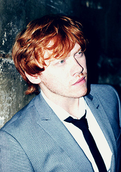 jemmasmmns:  favorite celebrity meme: [1/5] photoshoots   Rupert Grint by Lorenzo
