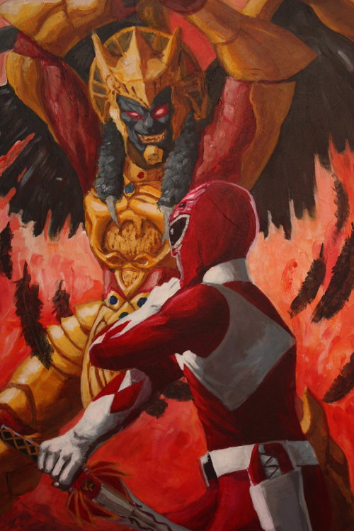 Kevin(DA)I wanted to see the red ranger dueling Goldar/Grifforzor in a more classic samurai sword st