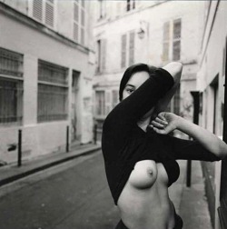 last-picture-show:Marc Riviere (who was basically wandering around Paris asking girls to expose their breasts), Up and Down Series, 1980