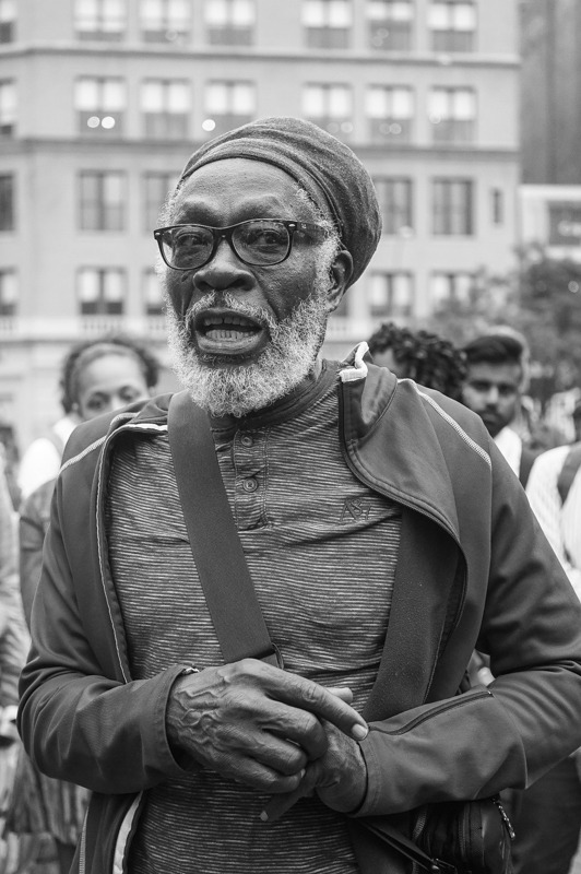 activistnyc:  Tears ran down the faces of activists at the vigil for African Methodist