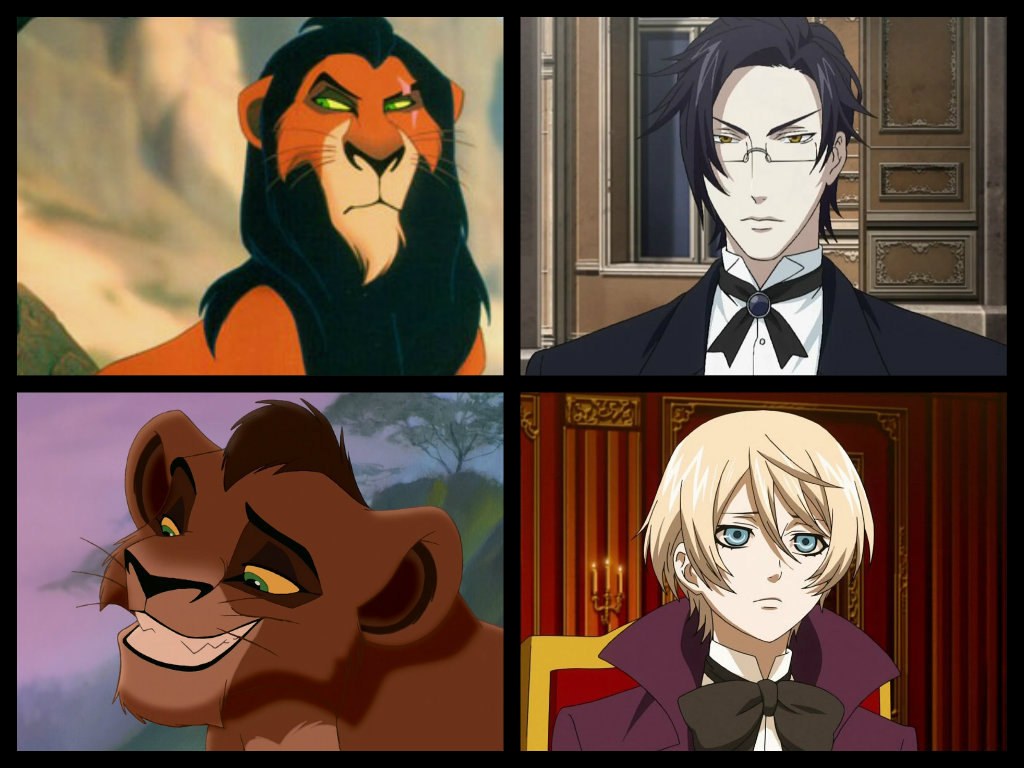 fabulousviscountdruitt:  Black Butler Lion king cast 