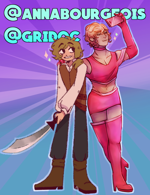 gridoc: collab w @annabourgeois Hnjhnjjj ok now im gonna scream in the tags