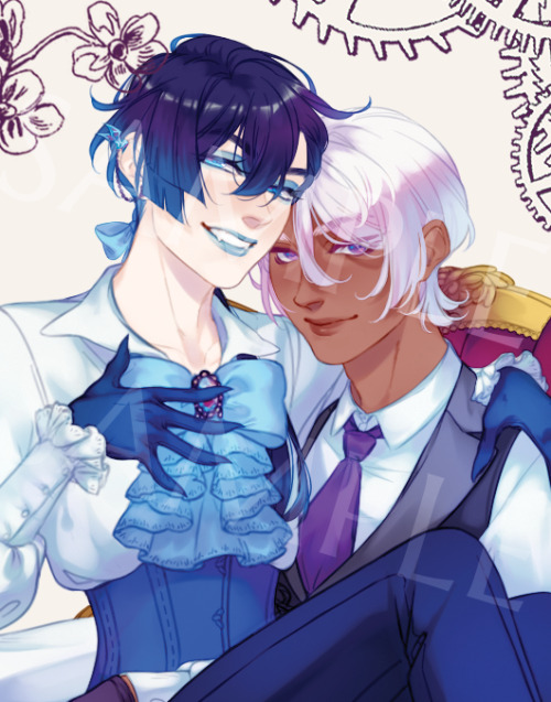 todoyamas:I also made the acrylic standee for the @vanoezine as well! ⚙if you get the Mark of Posses