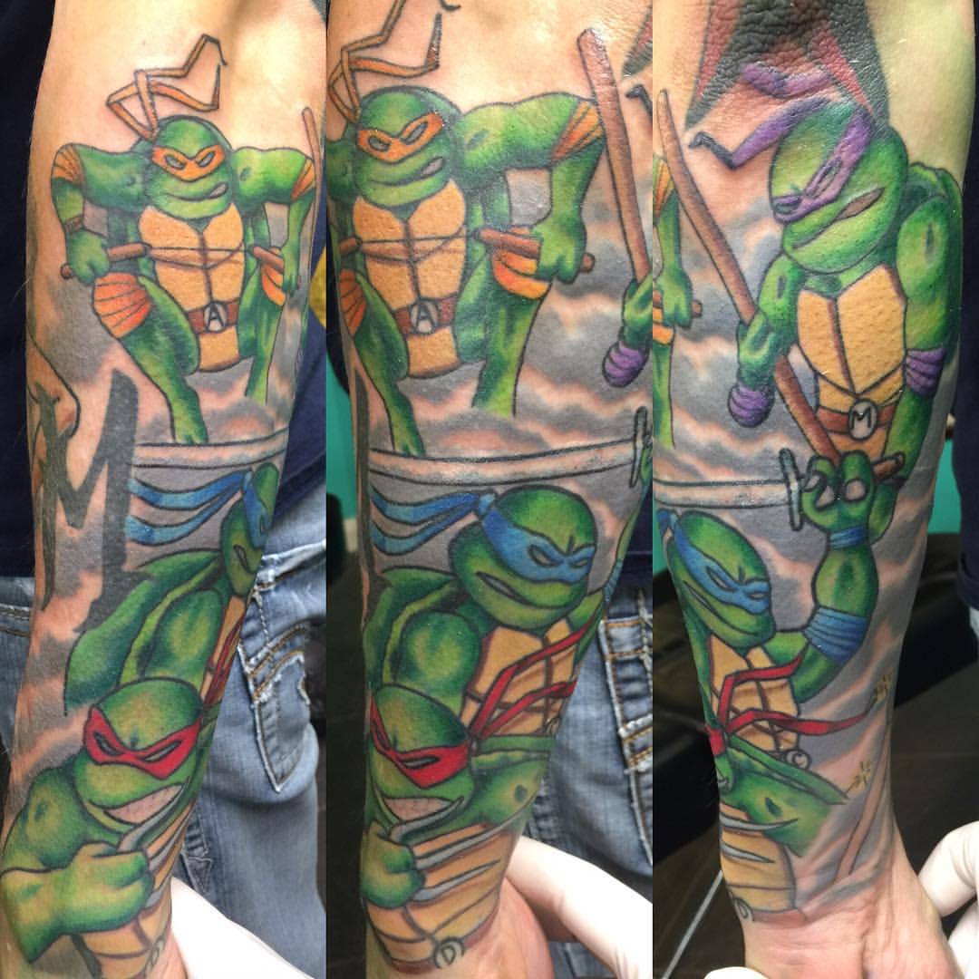 10 Best Ninja Turtle Tattoo IdeasCollected By Daily Hind News