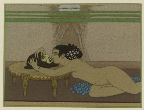 Manuel Orazi, Illustrations for Oscar Wilde “Salome”, 1930Source: Gallica.bnf.fr