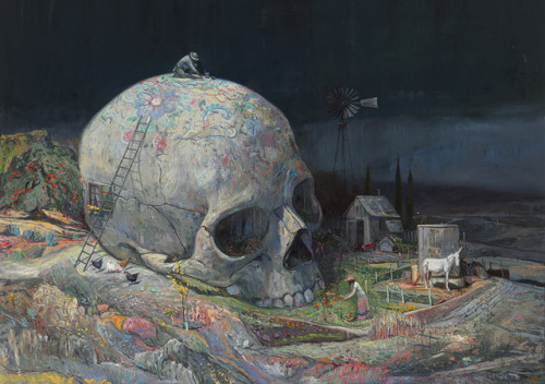 crossconnectmag:Painting byShaun TanShaun Tan (born 1974) is an Australian artist, writer and film m