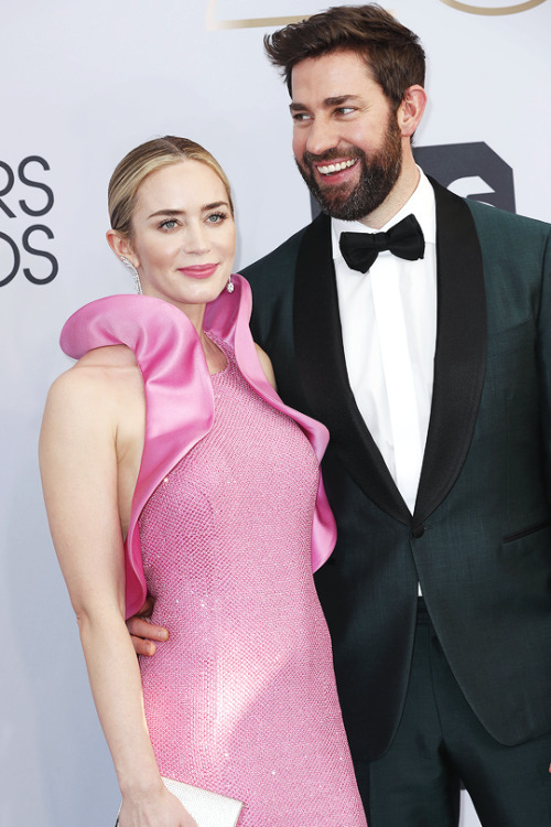 EMILY BLUNT, JOHN KRASINSKI25th Annual Screen Actors Guild Awards, Los Angeles | January 27, 2019