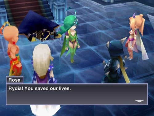 1) I love how Cecil still feels guilty over Rydia’s mother, to the point where he really doesn’t und