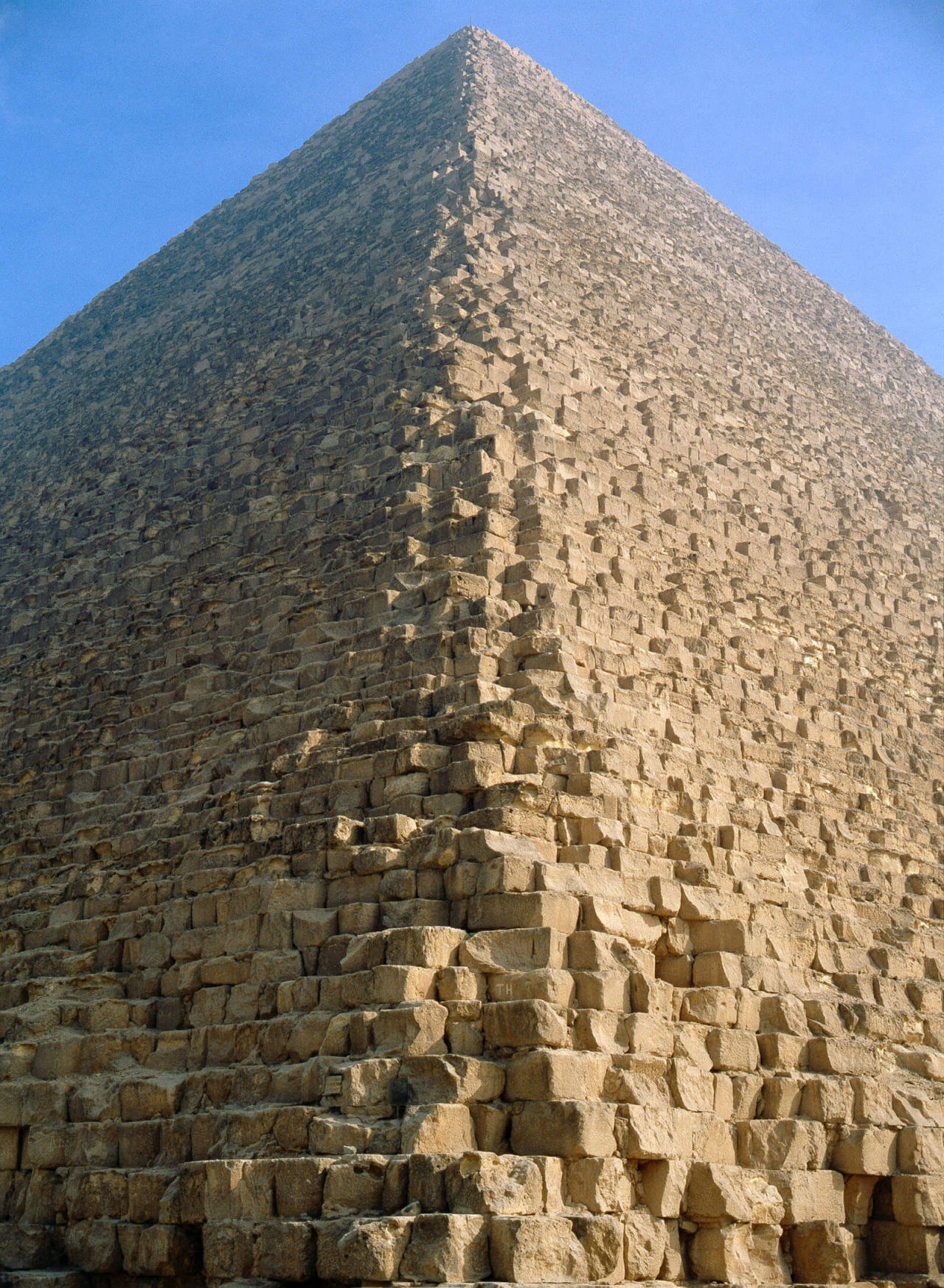 egypt-museum:Close up of the Great Pyramid of Giza