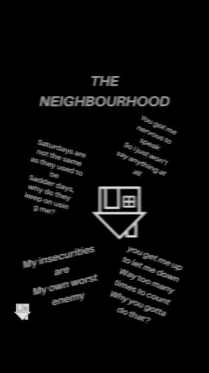 goldscreens:  the neighbourhood lockscreens