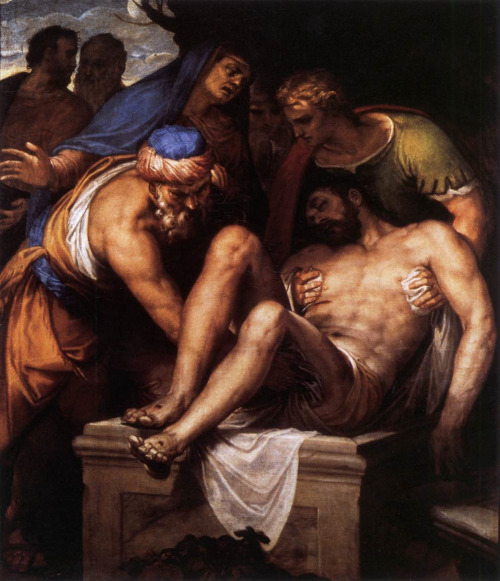 necspenecmetu:  Paolo Veronese, The Deposition, c. 1548-9 
