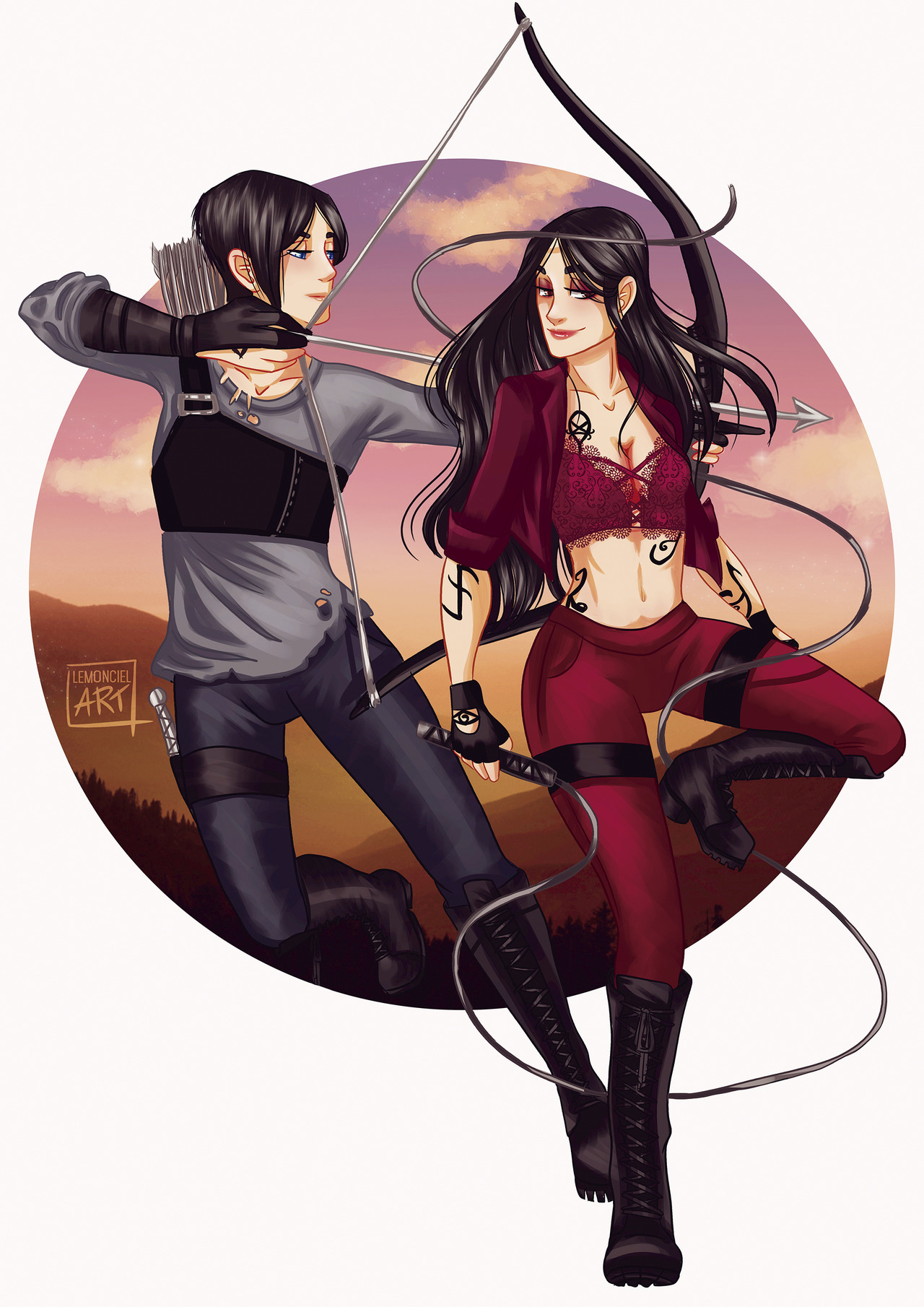Lemonciel Alexander Isabelle Lightwood From The