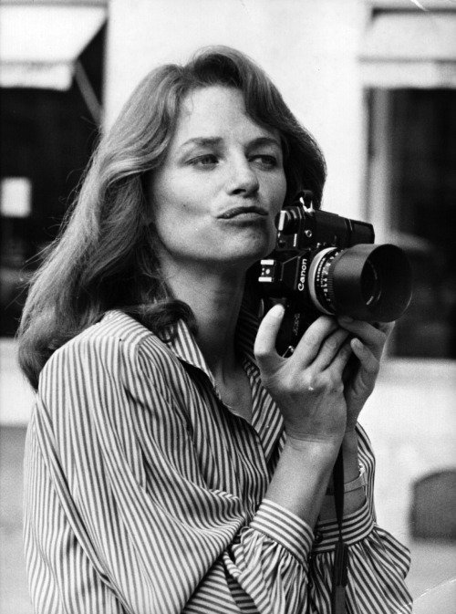 stars-et-shooting:Charlotte Rampling &amp; Canon.