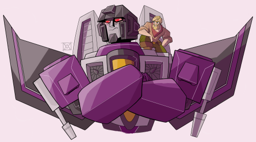 watermelonsverything:Commission of Skywarp and GIJoe Rock’N’Roll for @starscreaminn on Twitter! Than
