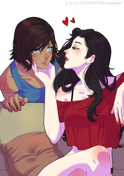 erikaloveless:  chill-chinchilla:  smooches are nice, yes?   ´ ▽ ` )ﾉ    @artemis047 