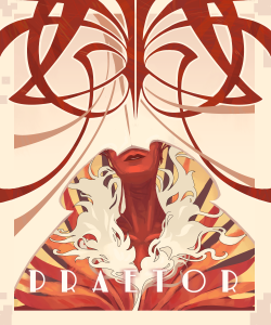 oddsbod: And my empire will stand eternal. Elesh Norn, art nouveau style.   (I just finished playing through Transistor if it wasn’t blatantly obvious) A bit of a preview for a much bigger project I’ve been working on.  Stay tuned. 