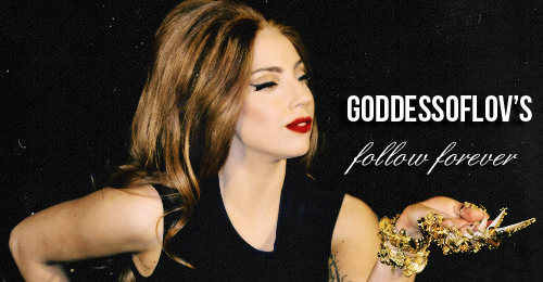 goddessoflov:  My first follow forever! Thank you all for make my days so special!