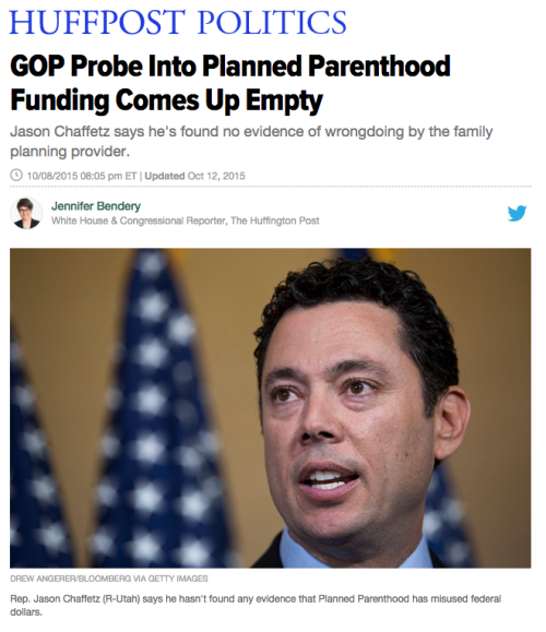 mediamattersforamerica:  The creators of the anti-Planned Parenthood smear videos lied so much that they were our 2015 Misinformer of the Year. Their indictment is a step towards justice! 