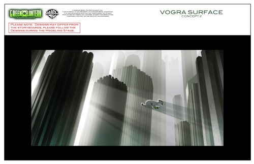 theanimationarchive: Here’s some awesome background designs and concept art for Green Lantern: