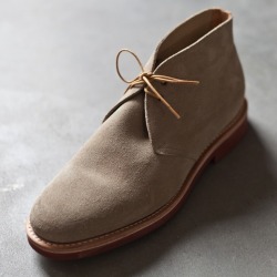 the-fillmore:  Church’s Sand Castoro Suede Chukka Boot（チャーチサンドカストロスウェードチャッカブーツ） in stock 