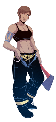 Denimcatfish:  Morning Warm-Up Piece. I Noticed Pixie-Cut Korra Going Around And