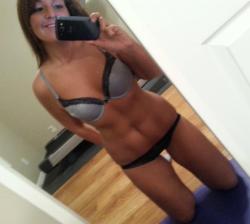 sluttyselfie:  Here’s a brand new innocent college ex GF! I think I’m in love! See all her pics HERE
