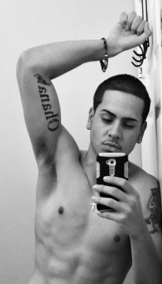 sxypapi:  Sexy straight Latino stud 