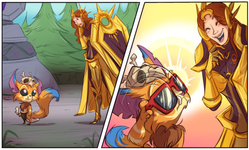 kirrys:  Playtime with Gnar!!! I GOT TO DO THESE AWESOME COMICS FOR RIOT AND IT IS SO COOL!!! You can go into this thread and request which ones I draw next!! :D http://boards.na.leagueoflegends.com/en/c/riot-official/9olitnzk-playtime-with-gnar Reddit