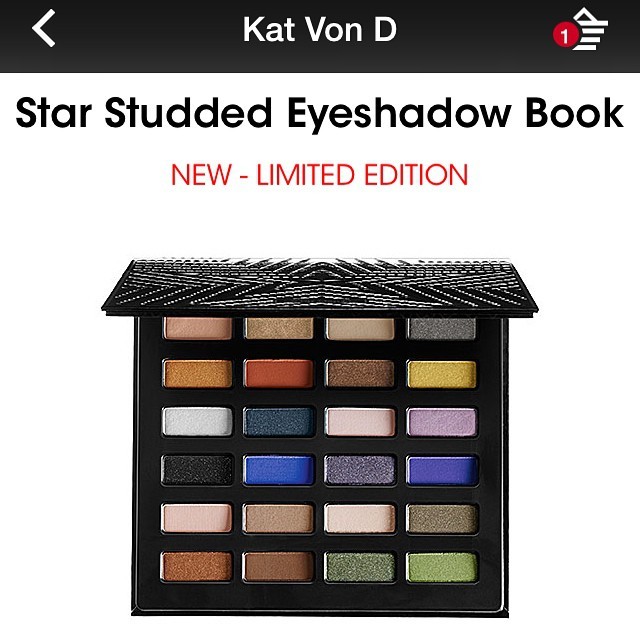 kat von d star studded book palette dscription kat von d star studded book palette dscription
