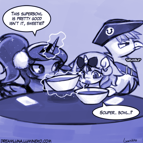 ask-dreamluna:[The Souper Bowl][events] - [stream] - [deviantart] - [speedupvids]———————————————I draw for a living, so If you like what I do and would like to support me.. please consider my [Patreon] every bit helps a lot!