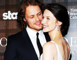 creag-an-fhitich:  She and Sam Heughan absolutely