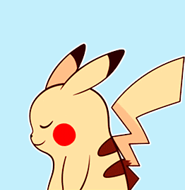corsolanite:Pikachu Themed Line Stickers  ♪   