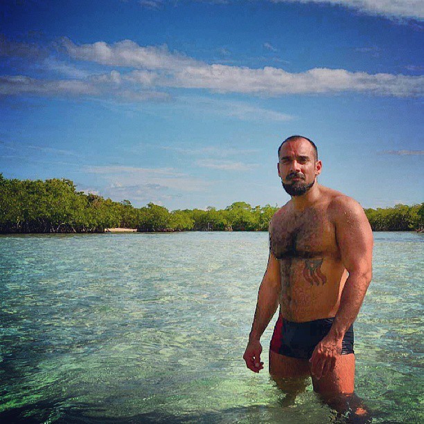 queerio:  sambrcln:   My two hairy men blogs: http://sambrcln.tumblr.com/archive