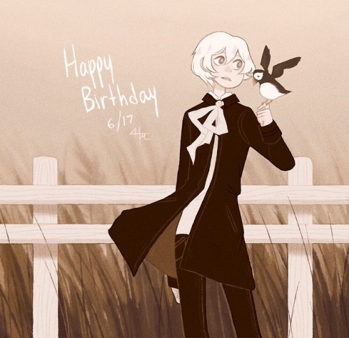 Had to rush a bit on this thing because I literally just remembered yesterday :”)) Happy Birthday to