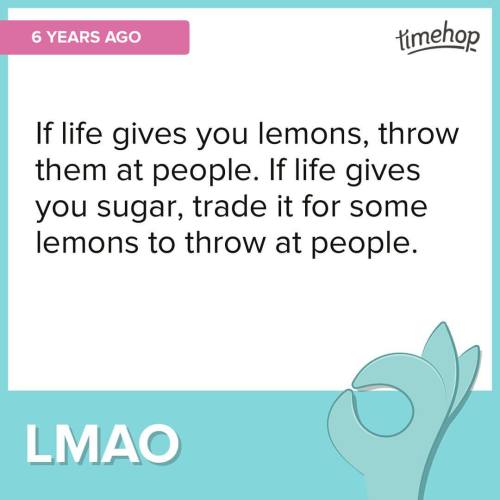 Sometimes I can be quite witty. #timehop