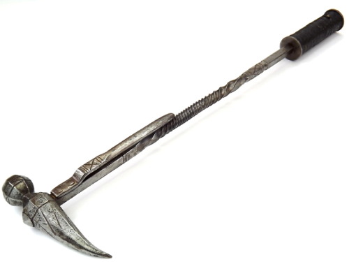 War hammer, Polish or German, 16th-17th century.from Sofe Design Auctions