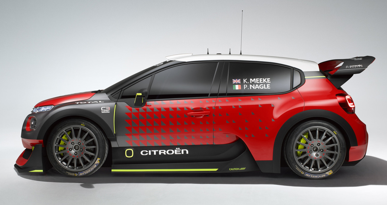 carsthatnevermadeitetc:  Citroën C3 WRC Concept Car, 2017. Designed by the Citroën