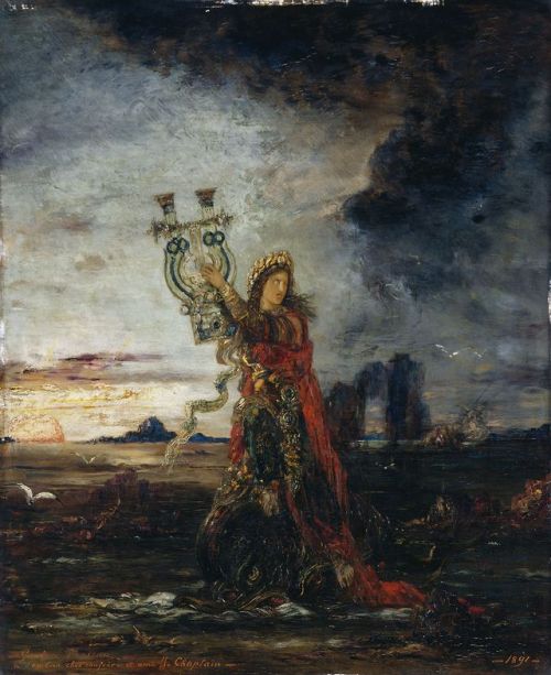 oncanvas: Arion, Gustave Moreau, 1891 oil on canvas45.5 x 37 cm (18.91 x 14.57 in.)Petit Palais, Par