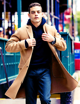 darlenealdersons:  Rami Malek photographed by Taylor Jewell for Bloomberg  He was