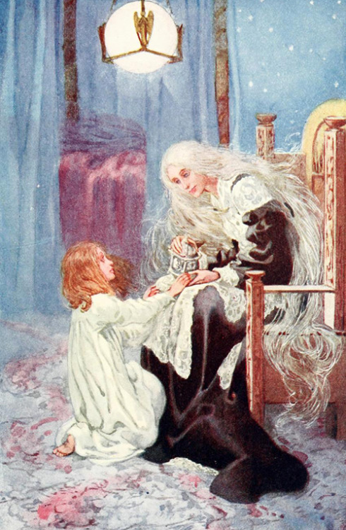 beyondthegoblincity: Illustration for The Princess and the Goblin by George MacDonald, 1911 Blackie 