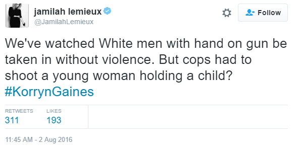 accras:  And remember what Jesse said:RIP Korryn Gaines.