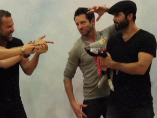 JR, Tyler, Ian And Max Messing Around At WolfMoonCon