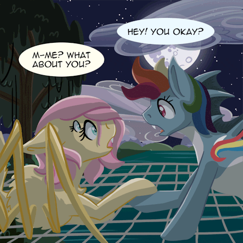 “Rainbow!”Panel 1 &mdash;&mdash;With the GUARD occupied with the manticore kit i