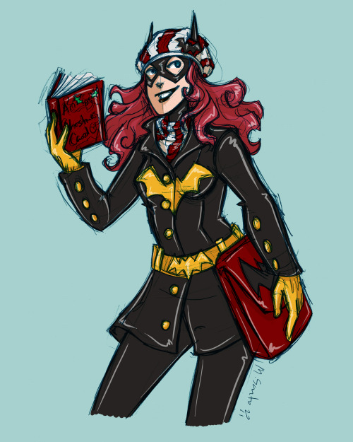 m-sciuto:  Christmas Batgirls